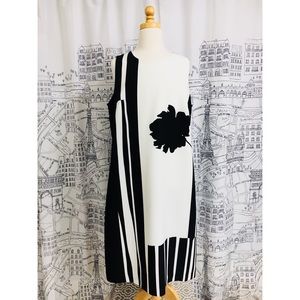 B&W Tunic Dress